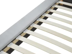 Beliani Parisanky Sametti Vaaleanharmaa 180 X 200 Cm Cavaillon Best Sale