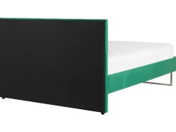 Beliani Parisanky Sametti Vihrea 180 X 200 Cm Bellou Cheap