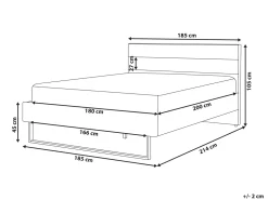 Beliani Parisanky Sametti Vihrea 180 X 200 Cm Bellou Cheap