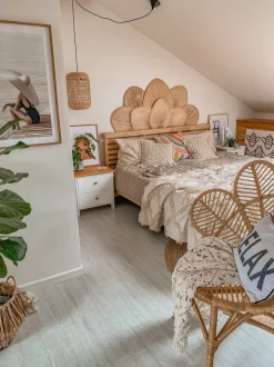 Beliani Parisanky Vaalea Kumipuu 180 X 200 Cm Carnac Hot