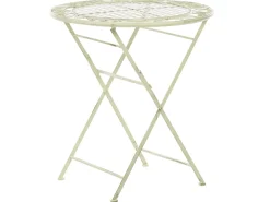 Beliani Parvekekalustesetti Metallinen Vaaleanvihrea Bivio Hot