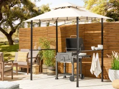 Beliani Paviljonki Beige 240 X 148 Cm Naro Best