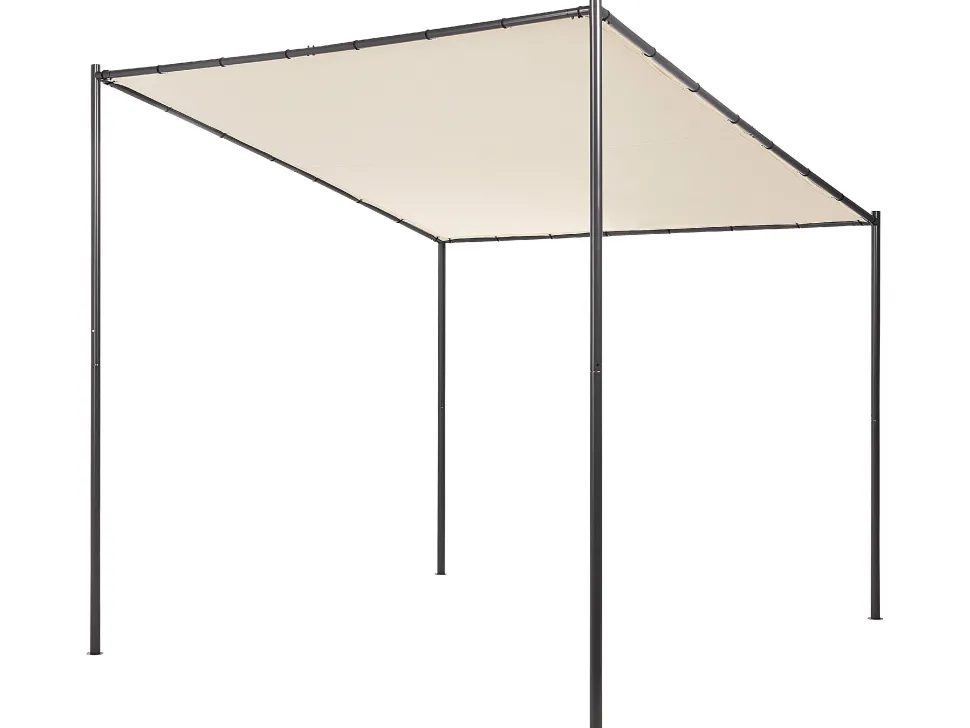 Beliani Paviljonki Beige 282 X 294 Cm Vimino New