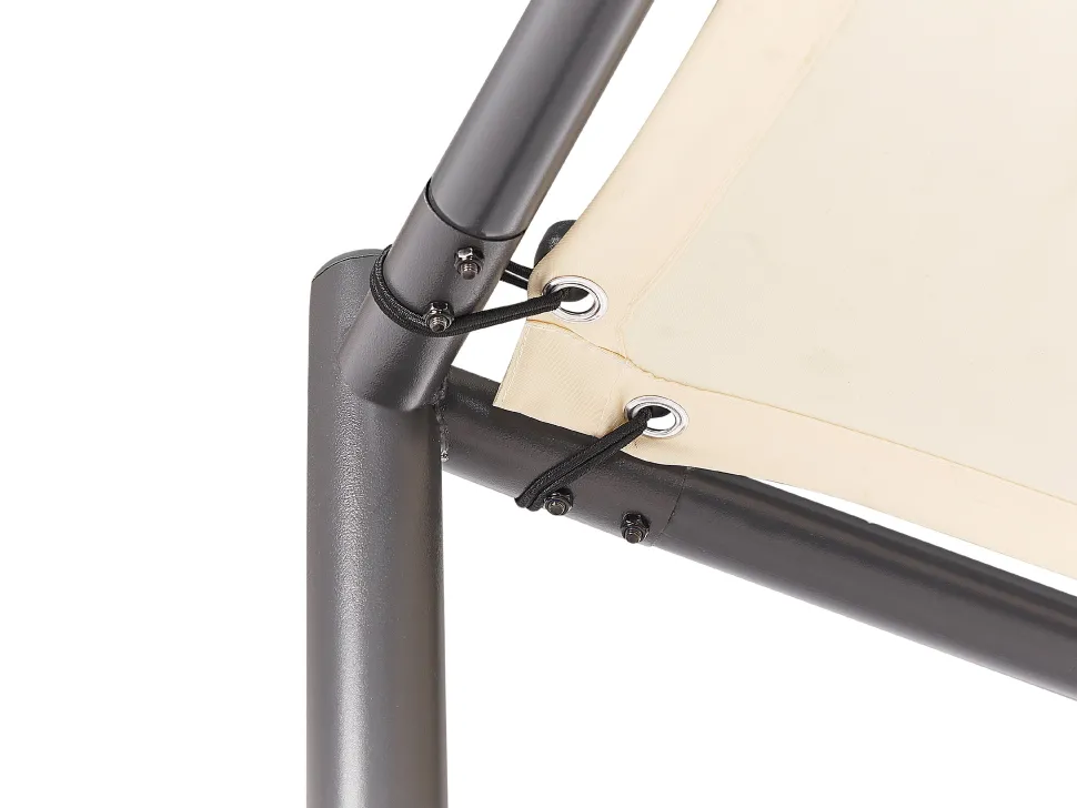 Beliani Paviljonki Beige 282 X 294 Cm Vimino New