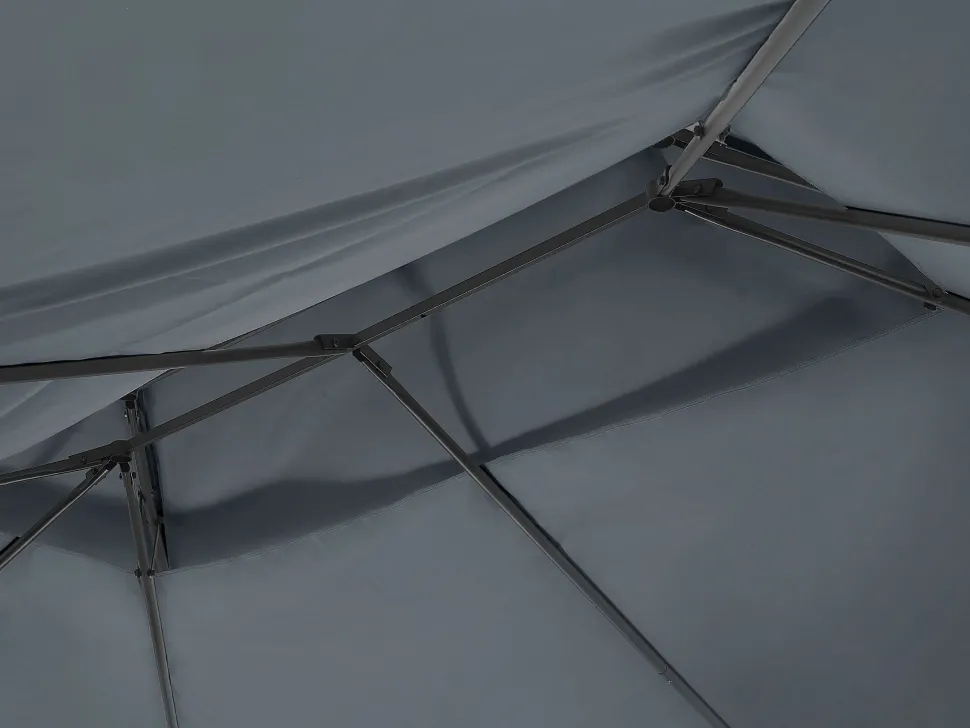 Beliani Paviljonki Grafiitinharmaa 400 X 300 Cm Colos Shop