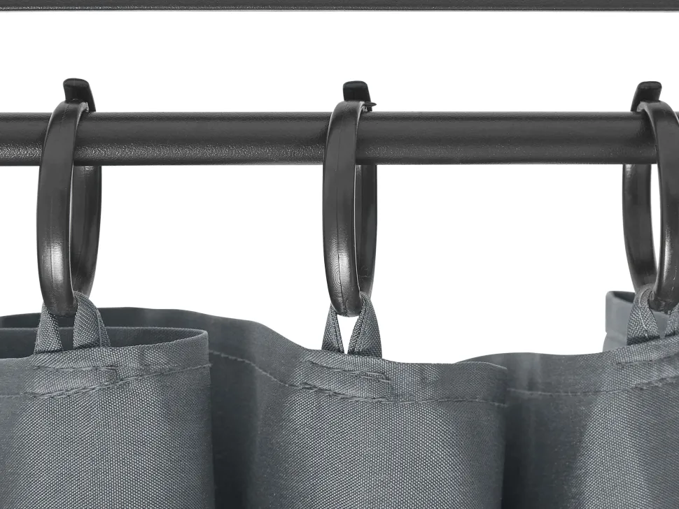 Beliani Paviljonki Grafiitinharmaa 400 X 300 Cm Colos Shop