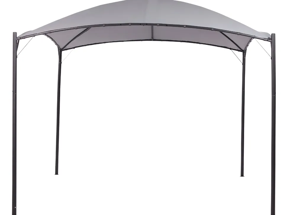 Beliani Paviljonki Harmaa 305 X 305 Cm Vomero Cheap
