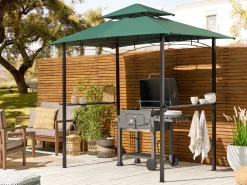 Beliani Paviljonki Tummanvihrea 240 X 148 Cm Naro Discount