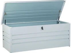 Beliani Pehmustelaatikko Teraksinen Vaaleanharmaa 165X70 Cm Cebrosa Best