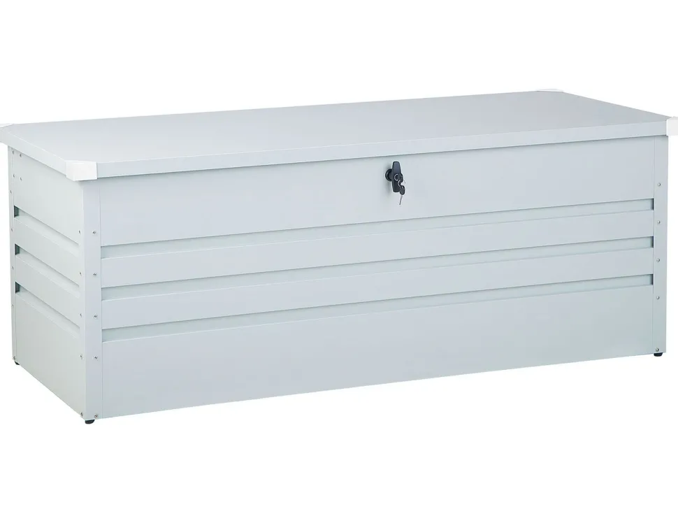 Beliani Pehmustelaatikko Teraksinen Vaaleanharmaa 165X70 Cm Cebrosa Best