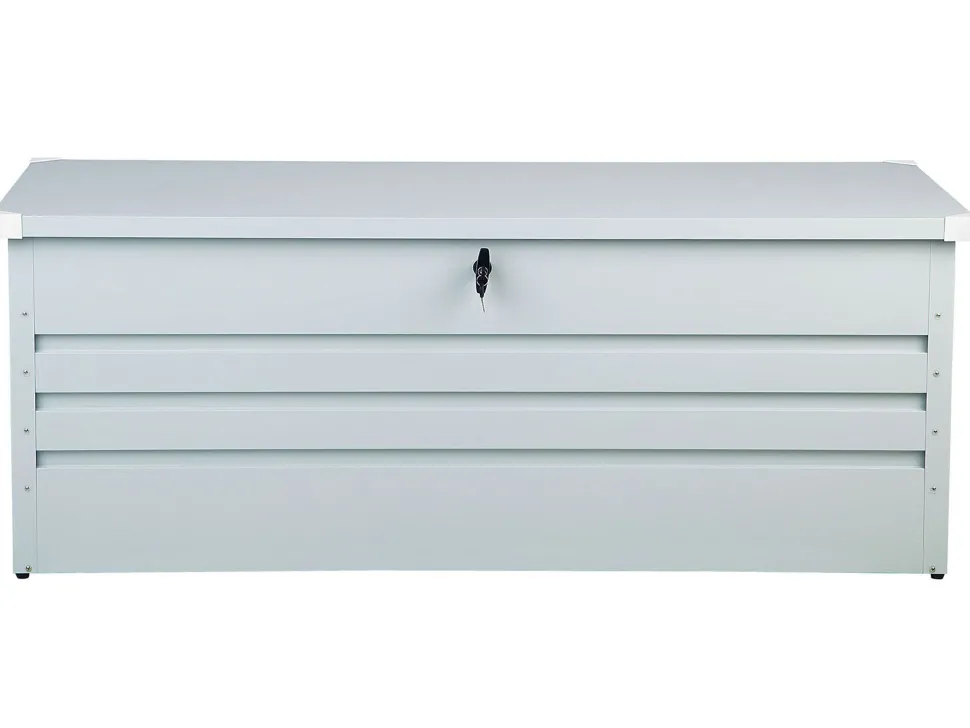 Beliani Pehmustelaatikko Teraksinen Vaaleanharmaa 165X70 Cm Cebrosa Best