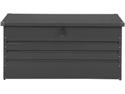 Beliani Pehmustelaatikko Teraksinen Grafiitinharmaa 132X62 Cm Cebrosa Cheap