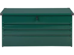 Beliani Pehmustelaatikko Teraksinen Tummanvihrea 132X62 Cm Cebrosa Outlet