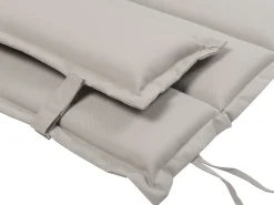 Beliani Pehmustetyyny Lepotuoliin 180 X 60 X 5 Cm Ruskeanharmaa Brescia Fashion