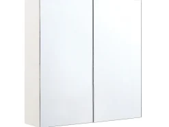 Beliani Peilikaappi Valkoinen 60 X 60 Cm Navarra Best