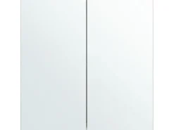 Beliani Peilikaappi Valkoinen 60 X 60 Cm Navarra Best