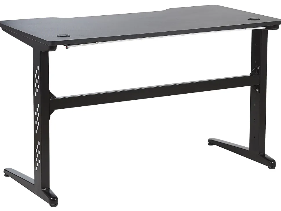 Beliani Pelipoyta Led-Valo Musta 120 X 60 Cm Dexter Cheap