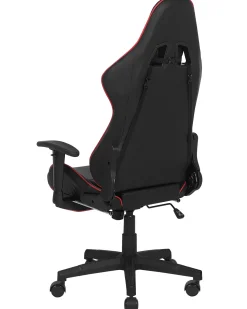 Beliani Pelituoli Keinonahka Musta/Punainen Victory Discount