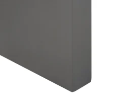 Beliani Penkki Harmaa Betoni U-Muotoinen 150 X 40 Cm Taranto New