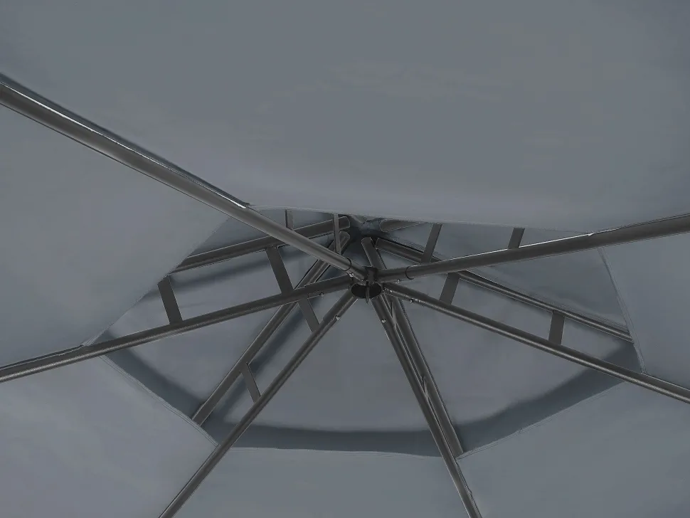 Beliani Pihakatos Tummanharmaa Portel Discount