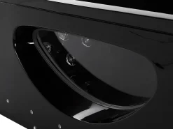 Beliani Poreamme Led-Valot Musta 170 X 80 Cm Hawes Clearance