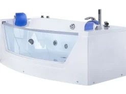 Beliani Poreamme Led-Valot Valkoinen 175 X 85 Cm Fuerte Best Sale