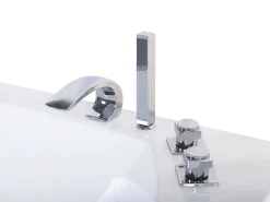 Beliani Poreamme Led-Valot Valkoinen 175 X 85 Cm Fuerte Best Sale