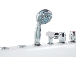 Beliani Poreamme Led-Valot Valkoinen 172 X 83 Cm Montego Sale