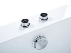 Beliani Poreamme Led-Valot Valkoinen 180 X 90 Cm Marquis Fashion