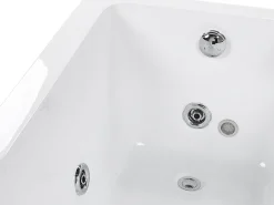 Beliani Poreamme Oikeak. Led-Valot Valkoinen 169 X 81 Cm Artemisa New