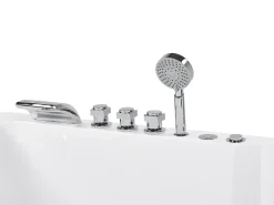 Beliani Poreamme Oikeak. Led-Valot Valkoinen 169 X 81 Cm Artemisa New