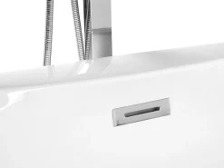 Beliani Poreamme Vapaasti Seisova Led-Valot Valkoinen 180 X 100 Cm Mustique Outlet