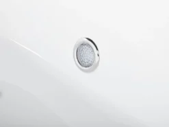 Beliani Poreamme Vapaasti Seisova Led-Valot Valkoinen 170 X 80 Cm Nevis Online