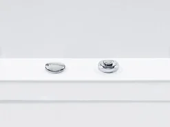 Beliani Poreamme Vasenk. Led-Valot Valkoinen 183 X 90 Cm Varadero Flash Sale