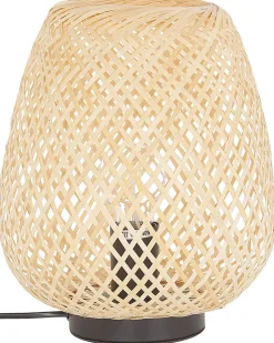 Beliani Poytavalaisin Bambu Vaalea Puu Bomu Outlet