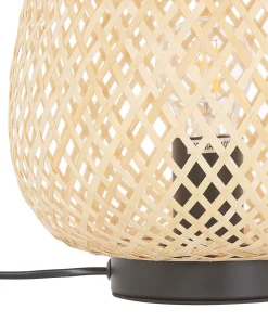 Beliani Poytavalaisin Bambu Vaalea Puu Bomu Outlet