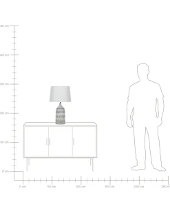 Beliani Poytavalaisin Keraaminen Harmaa Georgina Hot