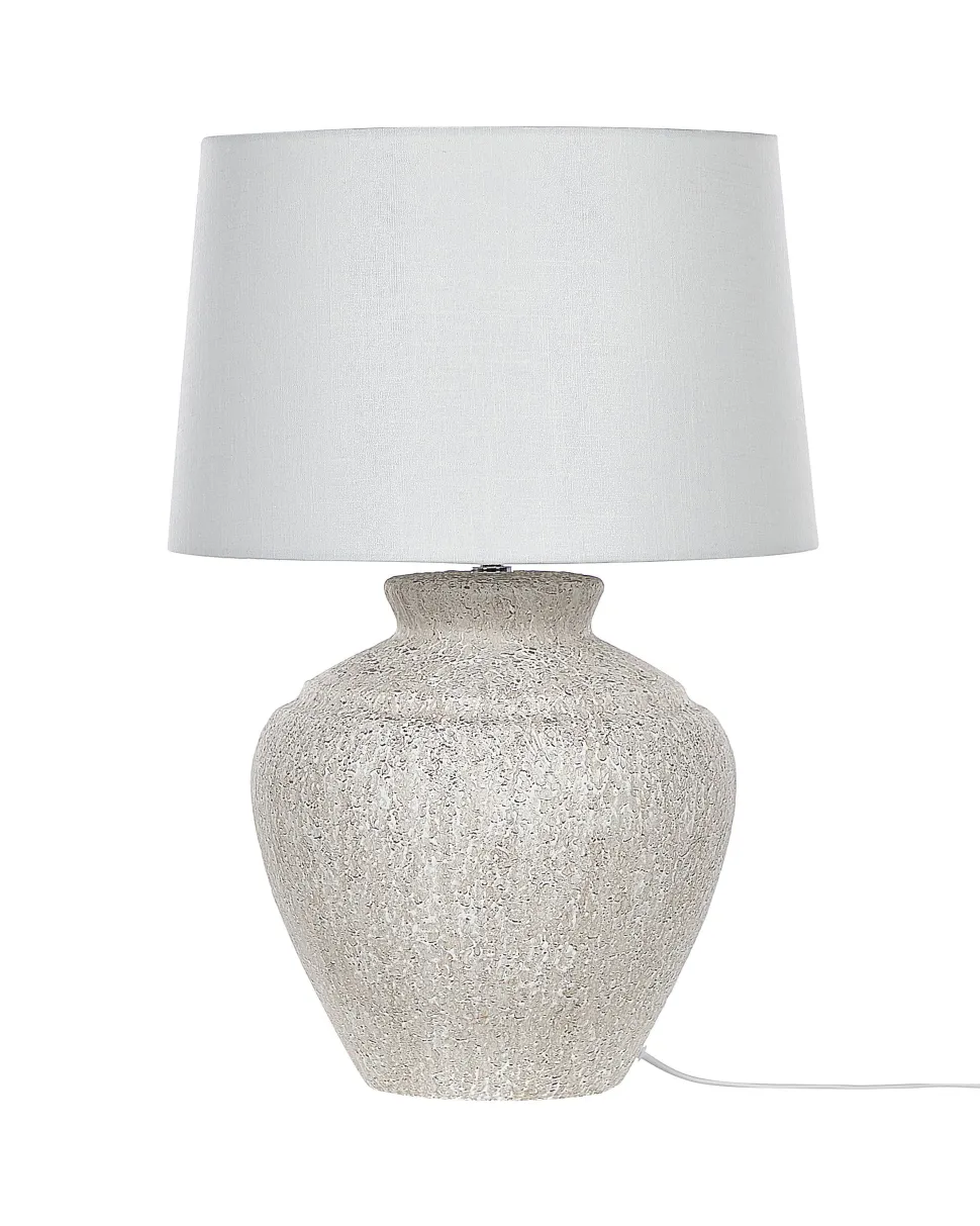 Beliani Poytavalaisin Keraaminen Kermanvalkoinen Caine Hot