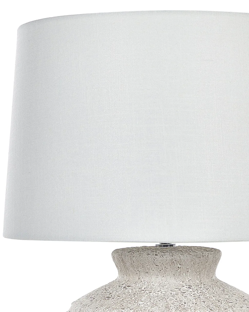 Beliani Poytavalaisin Keraaminen Kermanvalkoinen Caine Hot