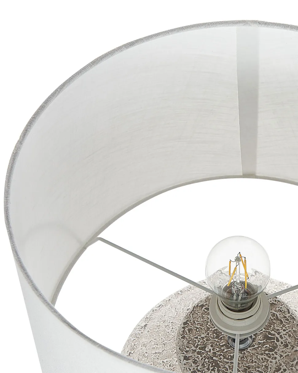 Beliani Poytavalaisin Keraaminen Kermanvalkoinen Caine Hot