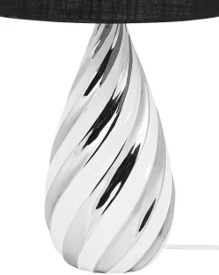 Beliani Poytavalaisin Keraaminen Hopea/Valkoinen Visela Online