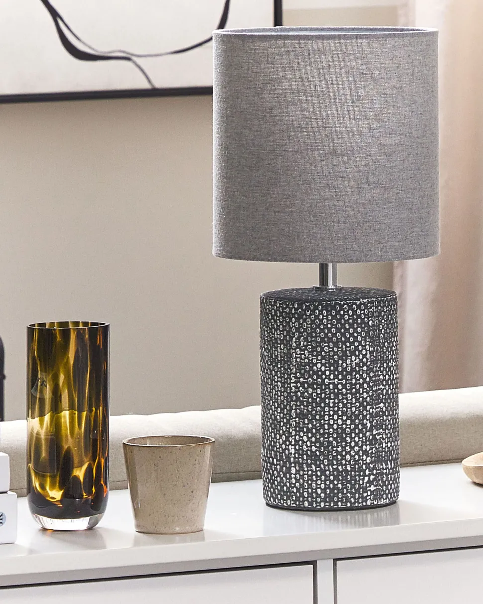 Beliani Poytavalaisin Keraaminen Harmaa Ider Flash Sale