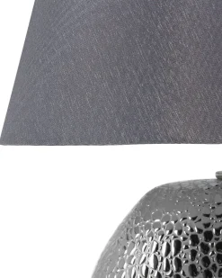 Beliani Poytavalaisin Keraaminen Hopea/Musta Argun Sale