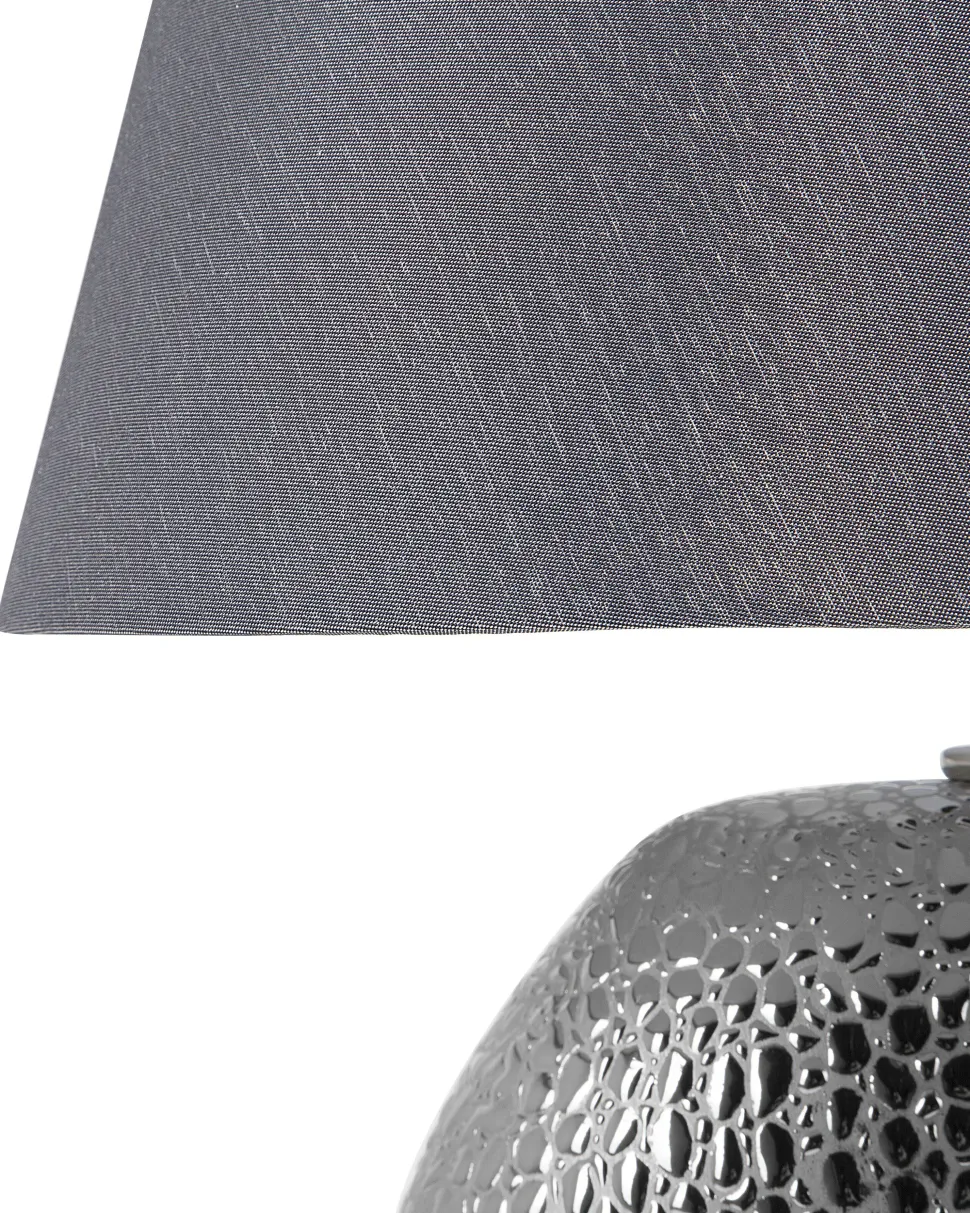 Beliani Poytavalaisin Keraaminen Hopea/Musta Argun Sale