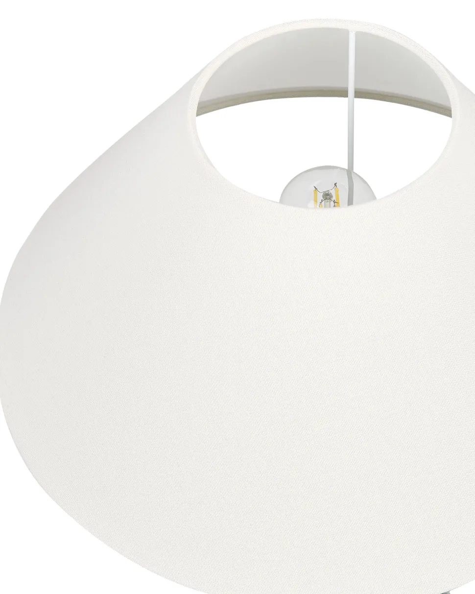 Beliani Poytavalaisin Keraaminen Valkoinen/Tummansininen Matina Shop