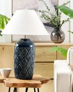 Beliani Poytavalaisin Keraaminen Tummansininen Telire Best