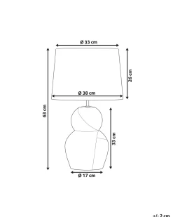 Beliani Poytavalaisin Keraaminen Musta Guapore Best Sale
