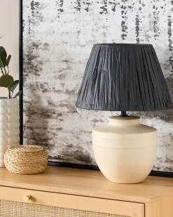 Beliani Poytavalaisin Keraaminen Beige/Musta Tigre Cheap