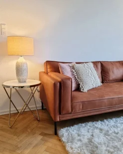 Beliani Poytavalaisin Keraaminen Beige Salza New