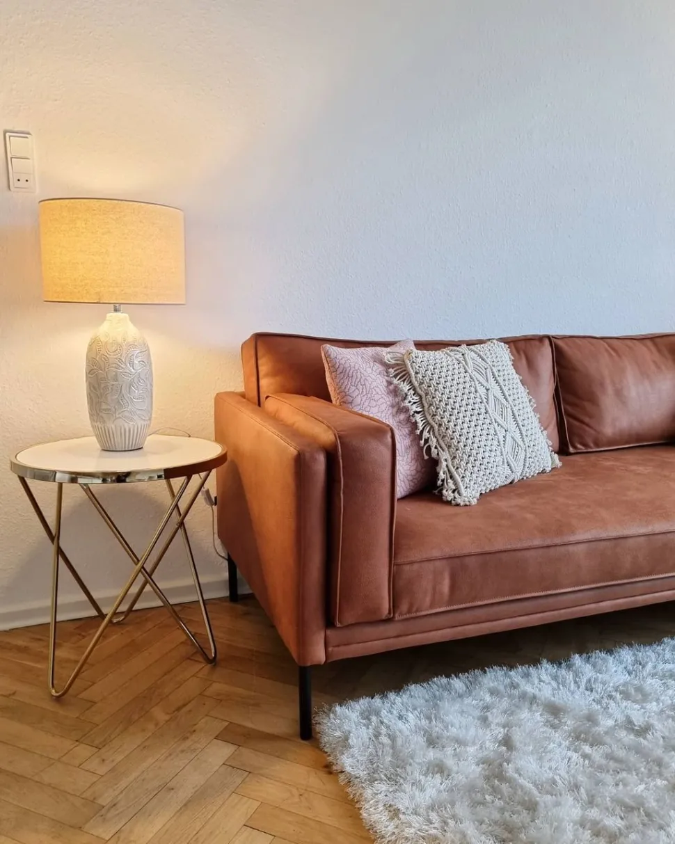 Beliani Poytavalaisin Keraaminen Beige Salza New